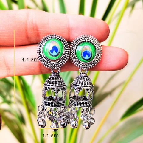 na latest 4 pair jhumka combo oxidised earrings earrings for original imagzd95yympsfgg